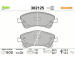 Sada brzdových destiček, kotoučová brzda VALEO 302125
