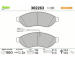 Sada brzdových destiček, kotoučová brzda VALEO 302263