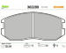Sada brzdových destiček, kotoučová brzda VALEO 302289