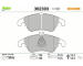 Sada brzdových destiček, kotoučová brzda VALEO 302303