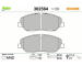 Sada brzdových destiček, kotoučová brzda VALEO 302564