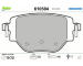 Sada brzdových destiček, kotoučová brzda VALEO 610584