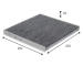 Filtr, vzduch v interiéru VALEO 715860