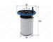 palivovy filtr VALEO 587103