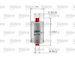 palivovy filtr VALEO 587214