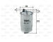 palivovy filtr VALEO 587511
