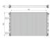 Chladič, chlazení motoru VALEO 701305