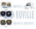 ozubení,sada rozvodového řemene RUVILLE 550002