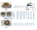ozubení,sada rozvodového řemene RUVILLE 550014