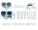 ozubení,sada rozvodového řemene RUVILLE 550062