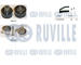 ozubení,sada rozvodového řemene RUVILLE 550089