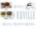 ozubení,sada rozvodového řemene RUVILLE 550346