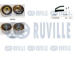 ozubení,sada rozvodového řemene RUVILLE 550352