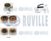 ozubení,sada rozvodového řemene RUVILLE 550407