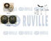 Sada žebrovaných klínových řemenů RUVILLE 570160