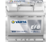 startovací baterie VARTA 550500055K262