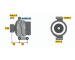 Alternátor BOSCH 0 121 715 032