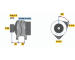 Alternátor BOSCH 0 123 212 001