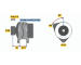 Alternátor BOSCH 0 123 310 054
