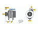 Alternátor BOSCH 0 123 325 012