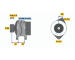 Alternátor BOSCH 0 123 510 010