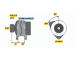 Alternátor BOSCH 0 123 520 019