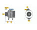 Alternátor BOSCH 0 123 545 001