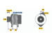 Alternátor BOSCH 0 124 225 016