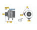 Alternátor BOSCH 0 124 425 018