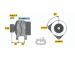 Alternátor BOSCH 0 124 515 050
