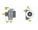 Alternátor BOSCH 0 124 625 025