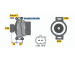 Alternátor BOSCH 0 124 625 017