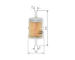 Palivový filter BOSCH 0 450 904 159