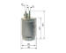 Palivový filter BOSCH 0 450 906 357