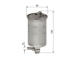 Palivový filter BOSCH 0 450 906 431