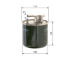 Palivový filter BOSCH 0 450 906 458