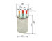 Palivový filter BOSCH 0 450 906 508