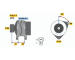 generátor BOSCH 0 986 035 231