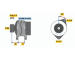 generátor BOSCH 0 986 040 651