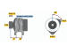 generátor BOSCH 0 986 044 741
