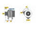 generátor BOSCH 0 986 045 201