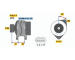 generátor BOSCH 0 986 045 581