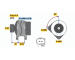 generátor BOSCH 0 986 047 350