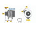 generátor BOSCH 0 986 048 120