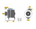 generátor BOSCH 0 986 049 440
