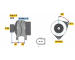 generátor BOSCH 0 986 080 070