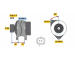 Alternátor BOSCH 0 986 080 720