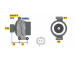 generátor BOSCH 0 986 080 930
