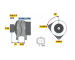 generátor BOSCH 0 986 081 020
