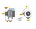 generátor BOSCH 0 986 081 080